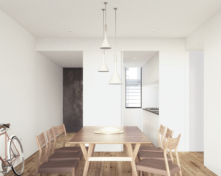Render interior cocina